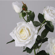 29.5 Inch Artificial Rose Spray Stems, Real Touch, Bulk Quantity