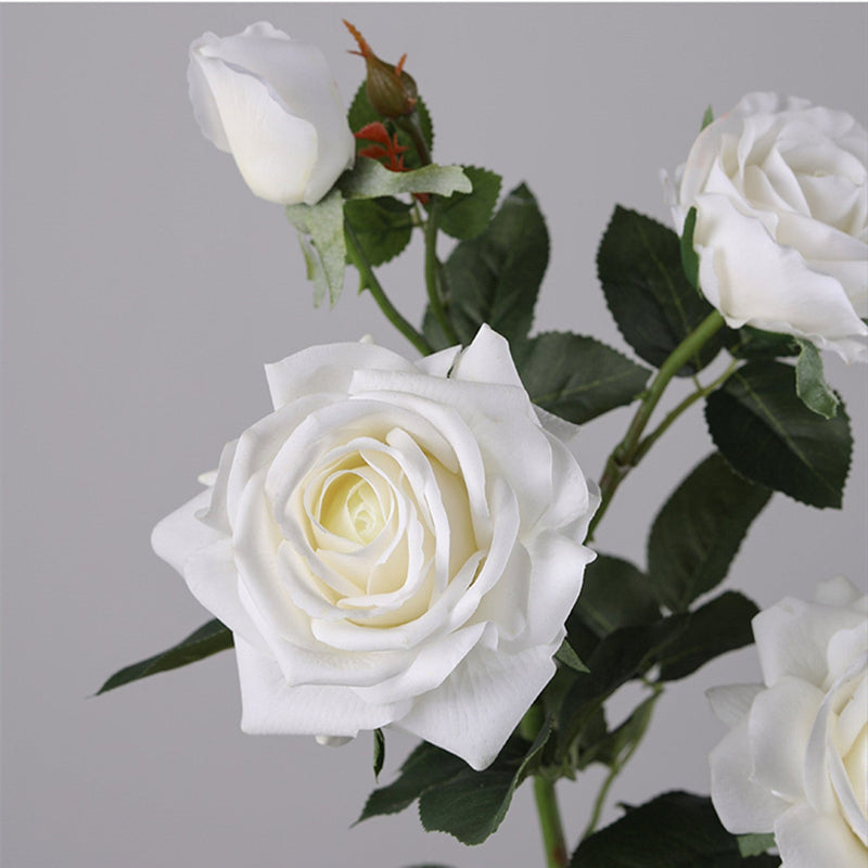 29.5 Inch Artificial Rose Spray Stems, Real Touch, Bulk Quantity