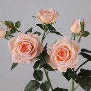 29.5 Inch Artificial Rose Spray Stems, Real Touch, Bulk Quantity