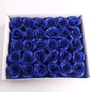 30 Pcs Artificial Glitter Roses Bouquet, 12 Inch DIY Silk Flowers for Weddings Anniversary