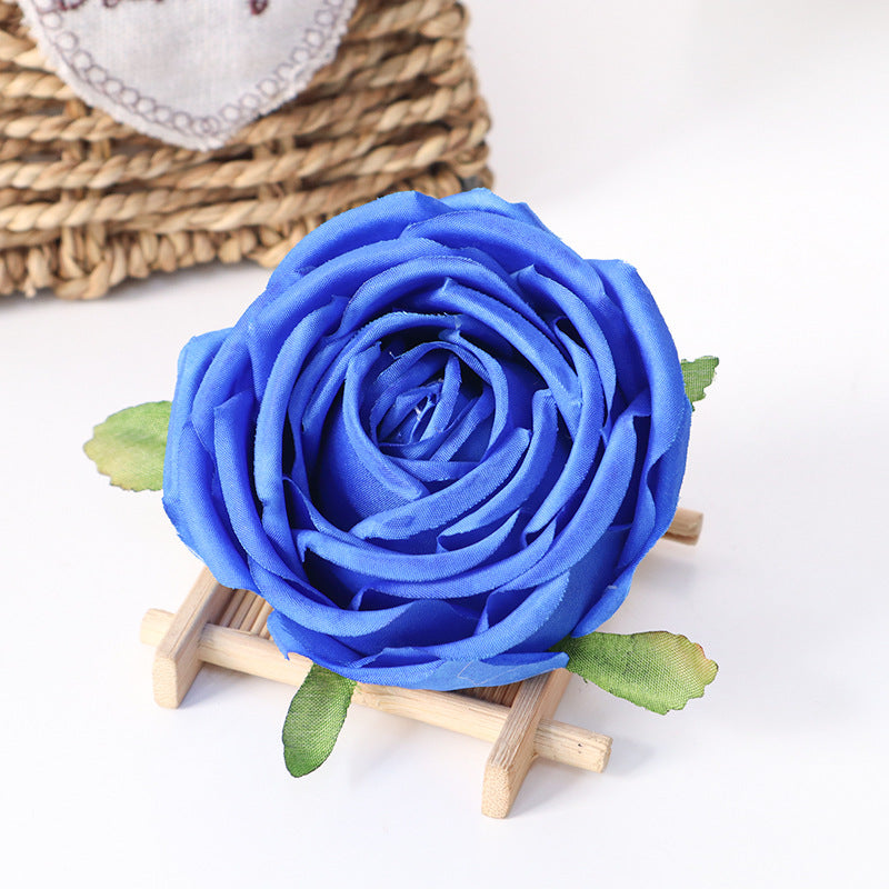 Cabbage Rose Silk Flower Heads 50 Pcs Artificial Flowers for DIY Wedding Bouquets Centerpieces Home Decor