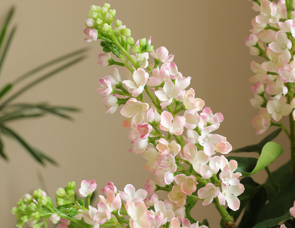 Bulk Artificial Lilac Flowers Steel Wire Stems Fade Proof Crush Resistant Petals for Wedding Bouquets Centerpieces Home Decor Wholesale