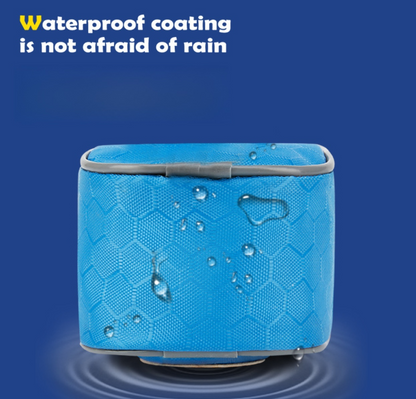 Premium Dog Poop Bag Holder 2 Pack Reusable Mesh Dispenser Clip for Outdoor Adventures Leash Walking Park Travel Essentials