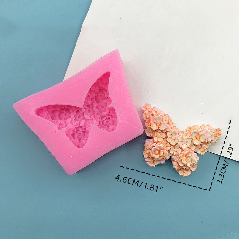 Butterfly Cake & Chocolate Mold - Reusable Silicone Baking Mold for DIY Desserts Party Treats & Baking Crafts