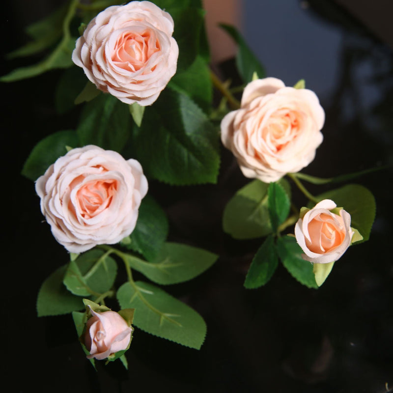 31 Inch Silk Rose Spray Stems Bulk 10 Pcs Artificial Spring Flowers for Floral Arrangements