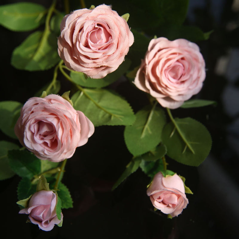 31 Inch Silk Rose Spray Stems Bulk 10 Pcs Artificial Spring Flowers for Floral Arrangements