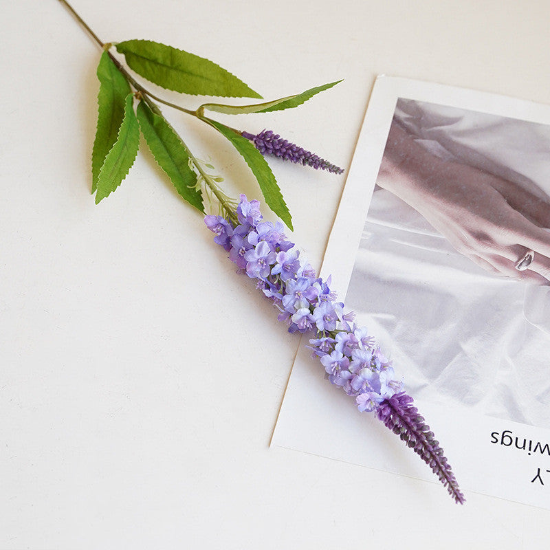 30 Inch Silk Lavender Flowers Stem Branch, 1 Pc, Sage Green Artificial Flower