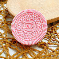 10-Pack Realistic Oreo Cookie Replicas - 2 Inch Diameter, PVC Material