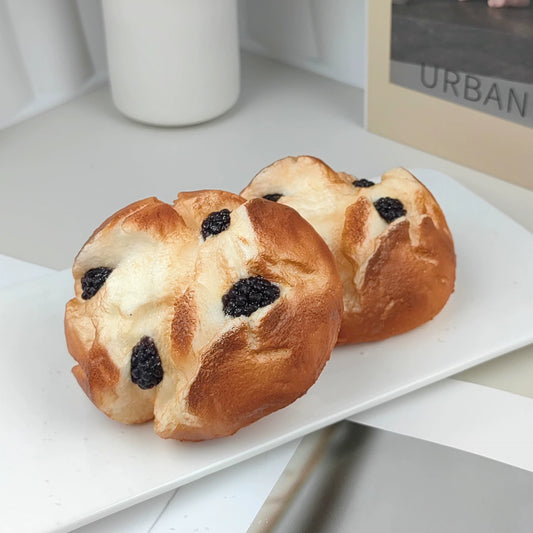 Lifelike Simulated Breakfast Bread Dessert - Fake Food Model for Kitchen Decoration, Photography Prop, Kids Play Food, Realistic Replica