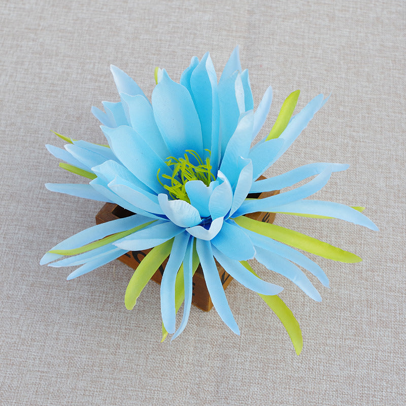 Epiphyllum Silk Flower Heads Bulk for DIY Wedding Bouquets Centerpieces Baby Shower Party Decorations