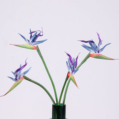 Realistic Bird of Paradise Artificial Flower - 28.3" Tall - High-Quality Rubber - for Home Decor Weddings & Photography