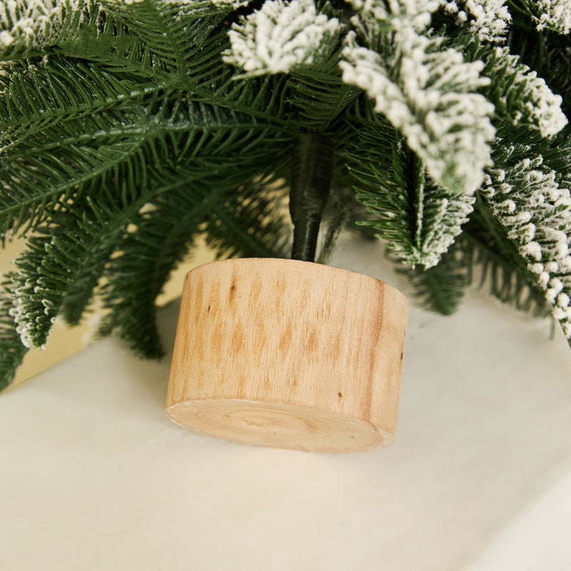 17 Inch Small Artificial Christmas Trees Bulk Pack Potted 10 Pcs
