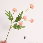 8 Colors Artificial Silk Pompon Mums 8 Pcs Bulk Chrysanthemums for DIY Bouquets