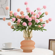 8 Colors Artificial Silk Pompon Mums 8 Pcs Bulk Chrysanthemums for DIY Bouquets