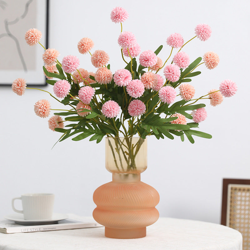 8 Colors Artificial Silk Pompon Mums 8 Pcs Bulk Chrysanthemums for DIY Bouquets