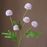 8 Colors Artificial Silk Pompon Mums 8 Pcs Bulk Chrysanthemums for DIY Bouquets