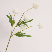 8 Colors Artificial Silk Pompon Mums 8 Pcs Bulk Chrysanthemums for DIY Bouquets