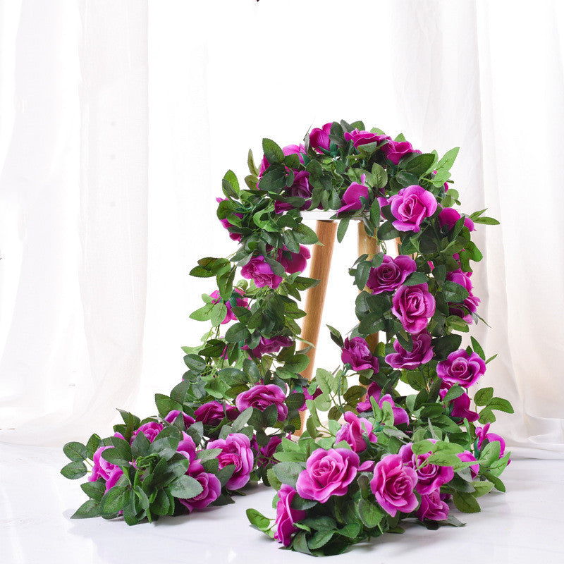 3 Pcs Artificial Peony Garland Greenery Floral Decoration Silk Flowers