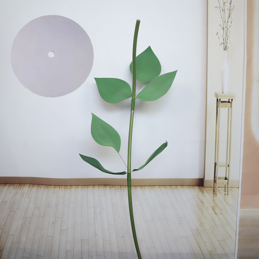 55 Inch Artificial Flower Stand Kit with Leaves, Stem, and Base - Bulk Set
