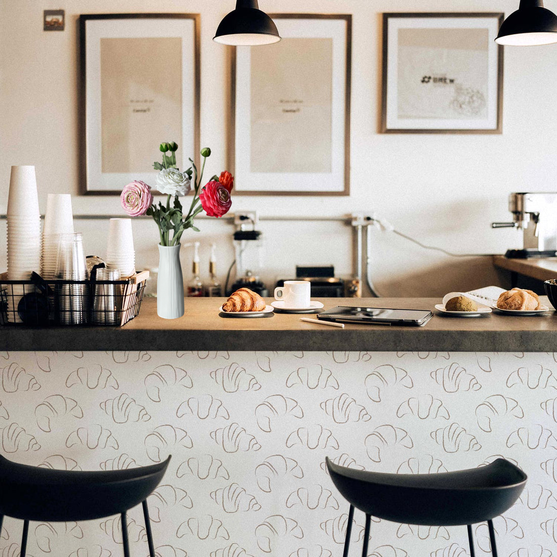 Bulk Real Touch Ranunculus Artificial Flowers Stem 18.8 Inch Wholesale