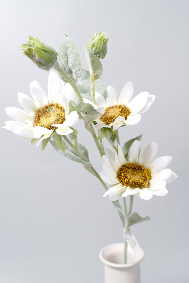 Artificial Silk Sunflower Stems 24 Inch 10 Pcs Bulk Wholesale