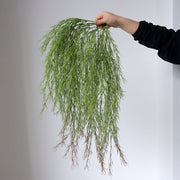 2 Pcs Artificial Rosemary Trailing Plants Greenery for Wedding Bouquets