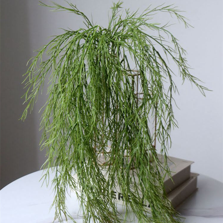 2 Pcs Artificial Rosemary Trailing Plants Greenery for Wedding Bouquets