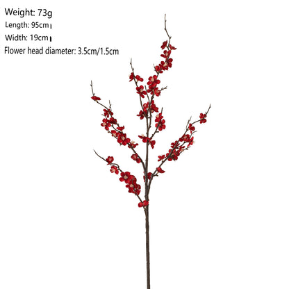 Bulk 4Pcs Cherry Blossom Branches Artificial Flowers for Spring Summer Indoor Decoration for Tables Home & Party Floral Arrangements Wholesale