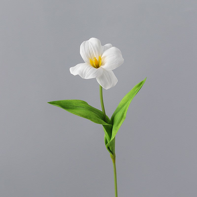 17 Inch Real Touch Artificial Tulip Stems, 10 Pcs Bulk Silk Flowers
