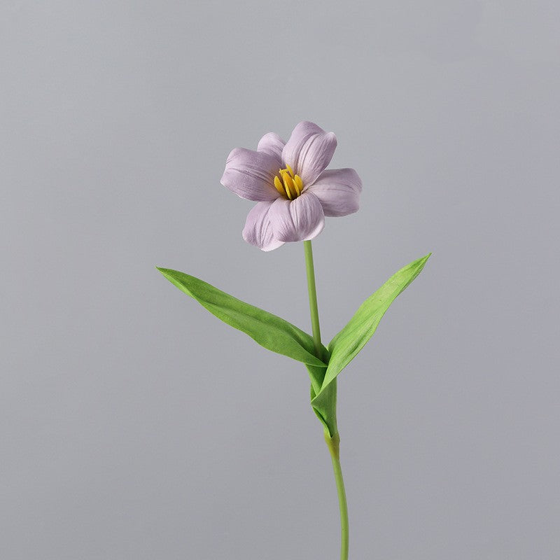 17 Inch Real Touch Artificial Tulip Stems, 10 Pcs Bulk Silk Flowers