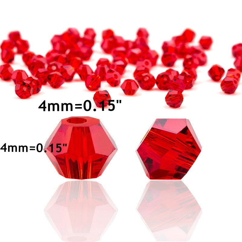 720 Pcs 4mm Diamond Shape Glass Vase Fillers Bulk Artificial Decorative Stones