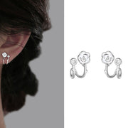 6 Pcs Preserved Floral Conch Set with Necklace and Earrings Valentine’s Gift for Her