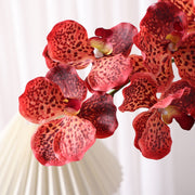 31 Inch Extra Long Vanda Orchid Stems 10 Pcs Real Touch Artificial Flowers Bulk