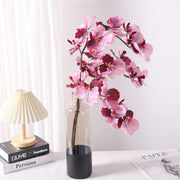 31 Inch Extra Long Vanda Orchid Stems 10 Pcs Real Touch Artificial Flowers Bulk