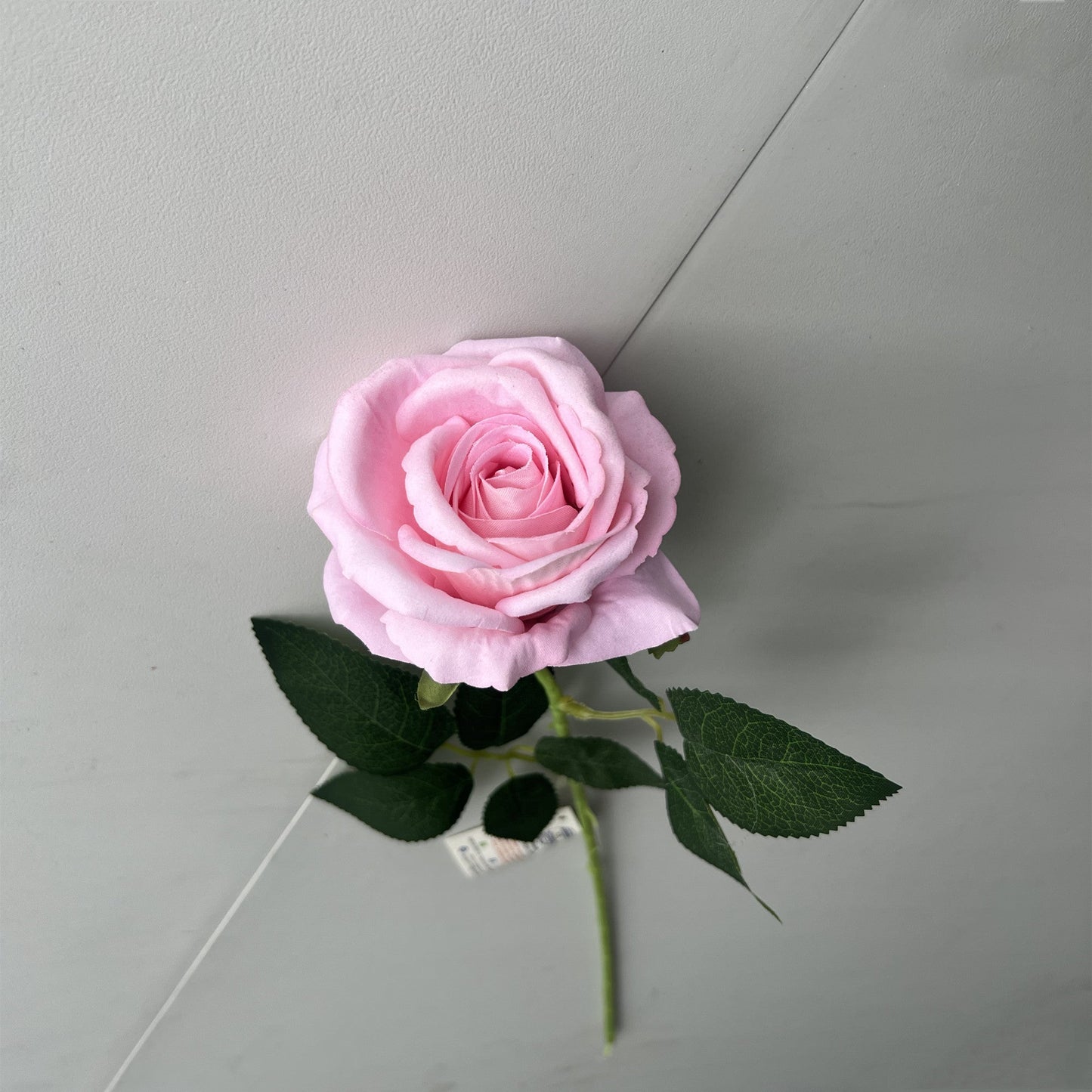 50 Pcs 19 Inch Velvet Artificial Rose Stems Silk Flower Bouquet