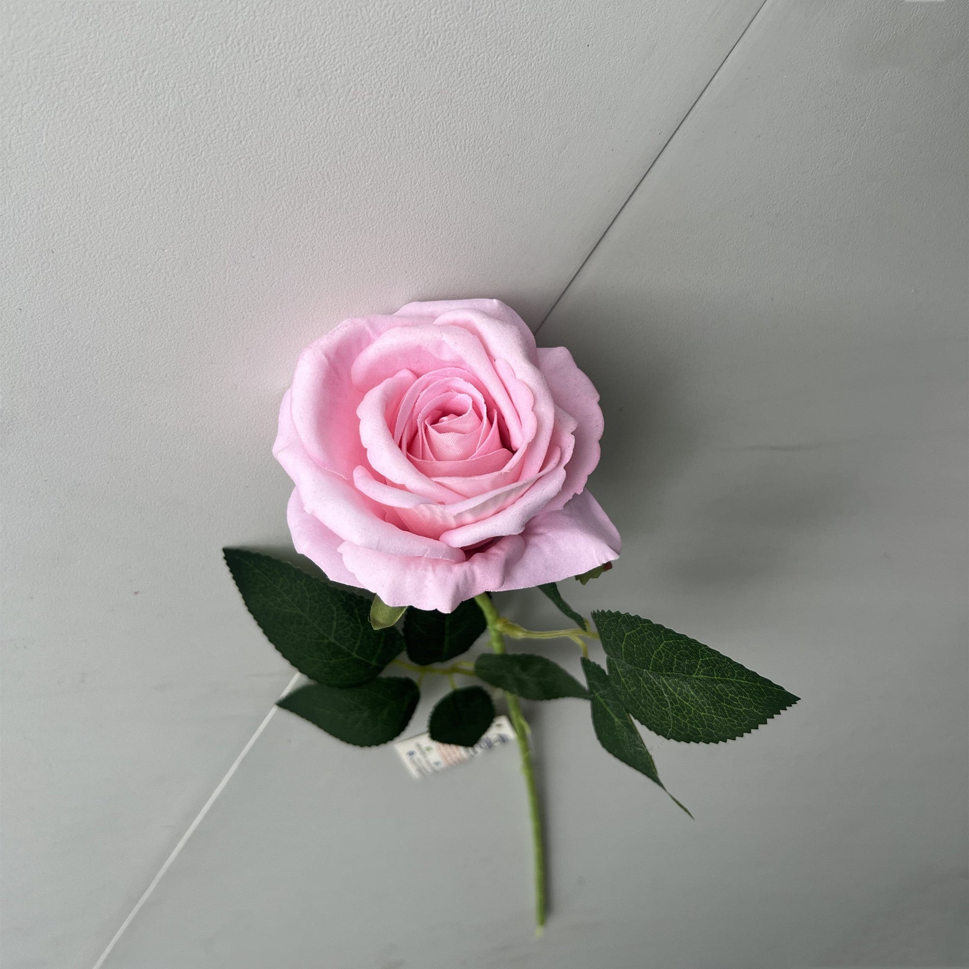 50 Pcs 19 Inch Velvet Artificial Rose Stems Silk Flower Bouquet