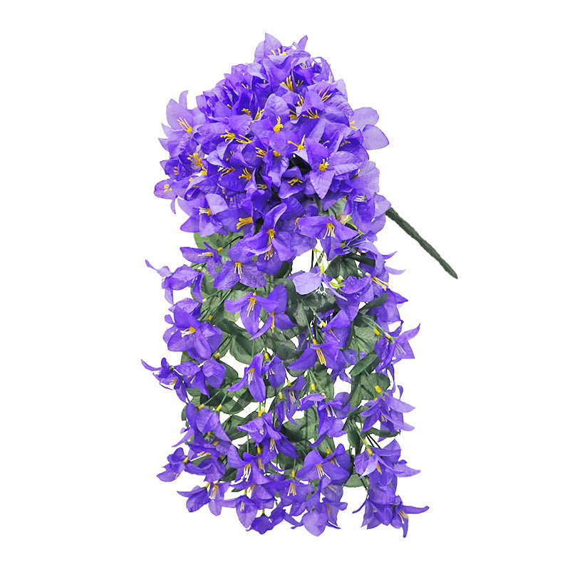 Bougainvillea Hanging Bush Artificial Flowers 12 Inch UV Resistant Trailing Vines Outdoor Decor Bulk Quantity
