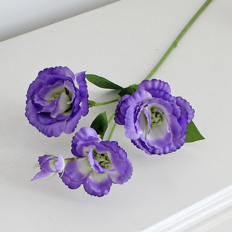 28 Inch Lisianthus Spray Stems 10 Pcs Artificial Silk Flowers Bulk