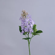 24 Inch Lilac Faux Silk Flower Stems, 10 Pcs Artificial Spring Flowers Bulk