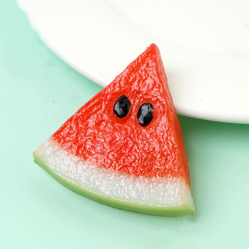 10 Pcs Artificial Fruit Slices, Lifelike Simulation, Decorative Bulk Set