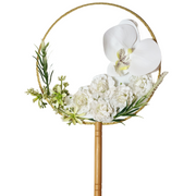 Bulk Artificial Floral Fans 10 Pcs Beach Wedding Party Souvenirs