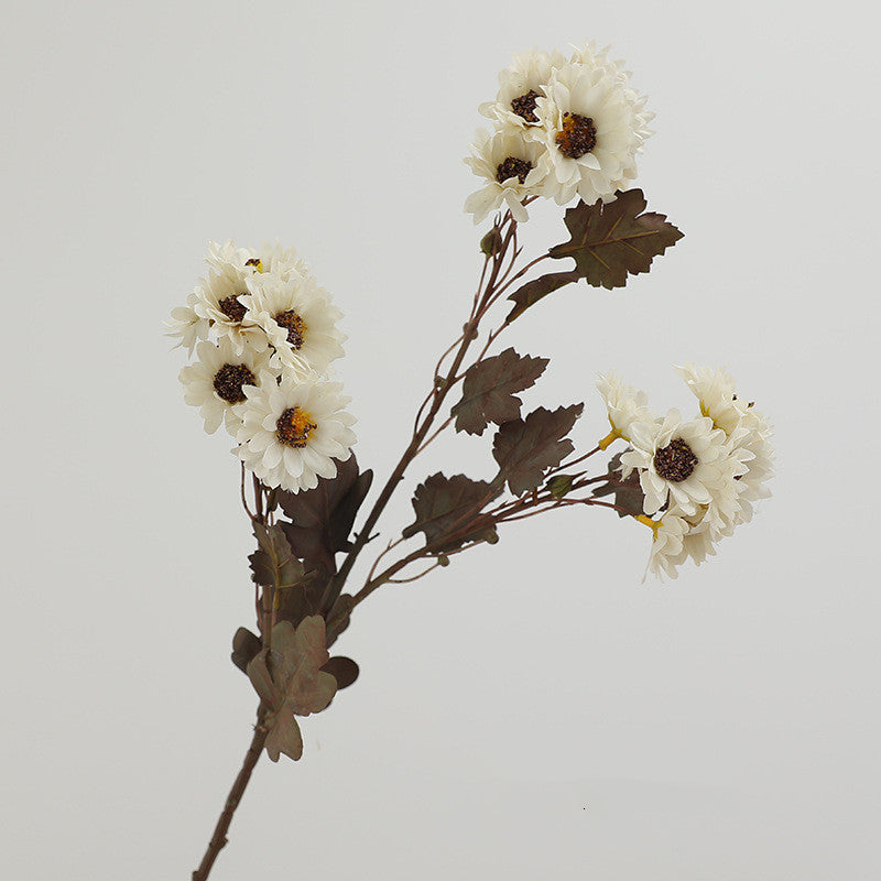 26 Inch Artificial Silk Autumn Daisies Chamomile Stems, 10 Pcs Bulk Wedding Home Decor