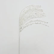 Glitter Christmas Tree Picks and Sprays, 12 Inch Artificial Branches with Sequins, 10 Pcs Bulk Ornaments