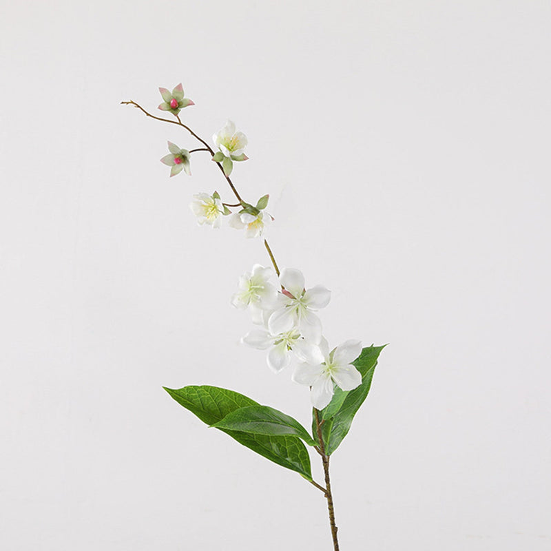 31.5 Inch Artificial Clerodendrum Stem 1 Pc Extra Blossom Real Touch Spring Flower