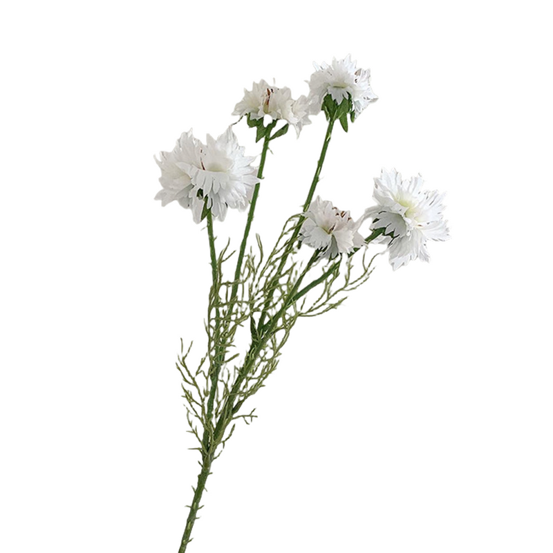 22 Inch Artificial Silk Cornflower Stems Spray Bulk Quantity