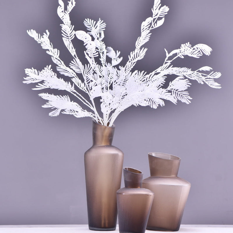 39 Inch Artificial Mimosa Stems Branches Bulk Real Touch 10 Pcs