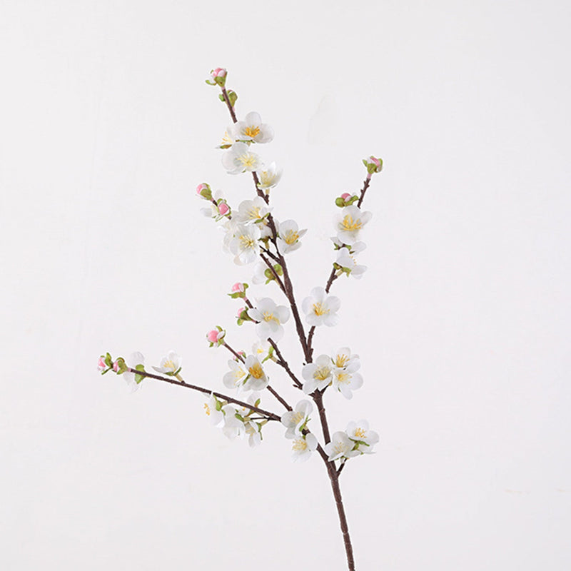 30 Inch Plum Blossom Spray Stems, 6 Pcs Real Touch Artificial Flowers Branches
