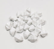 250 Pcs Crystal Vase Filler Ice Cubes Bulk Clear Acrylic Decorative Fillers for Arrangements