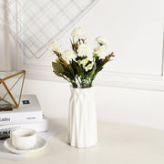 13.7 Inch Vintage Artificial Hydrangea Bush Bouquet Bulk Quantity