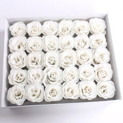 30 Pcs Artificial Glitter Roses Bouquet, 12 Inch DIY Silk Flowers for Weddings Anniversary